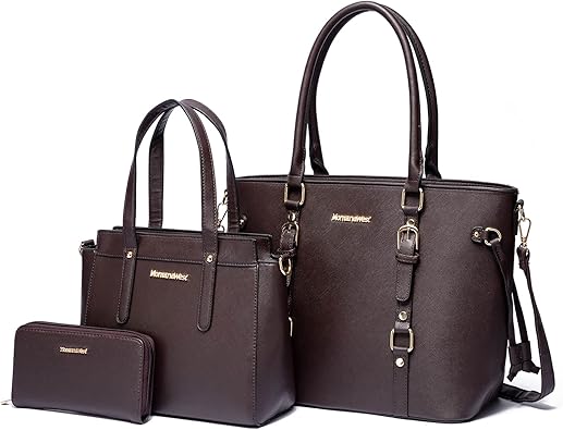 Women Tote Bag and Wallet Set Shoulder Satchel Handbags